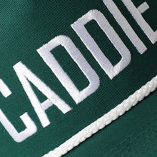 Load image into Gallery viewer, CADDIE Embroidered Two-Tone Rope Trucker Hat
