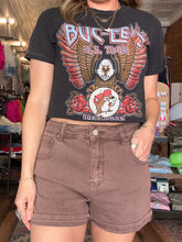Load image into Gallery viewer, Cuffed Denim Shorts
