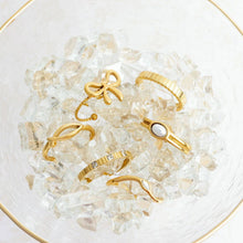Load image into Gallery viewer, 18K Gold PVD Stainless Steel Pearl Statement Ring
