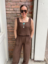 Load image into Gallery viewer, TEXTURED HIGH ELASTIC WAIST LOUNGE PANTS
