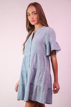 Load image into Gallery viewer, PLUS SIZE Mineral Washed Ribbed Knit Mini Dress
