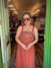Load image into Gallery viewer, Embroidered maxi dress
