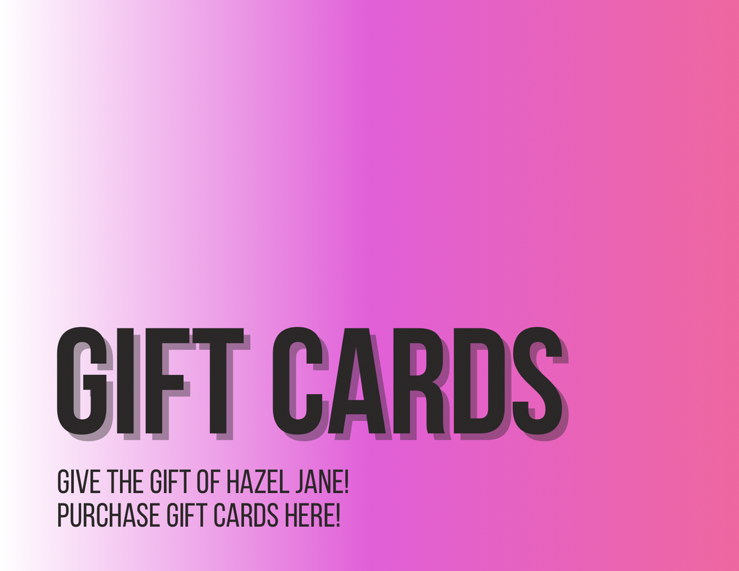 Gift cards