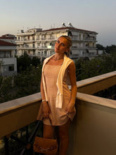 Load image into Gallery viewer, Gingham Tie Strap Mini Dress
