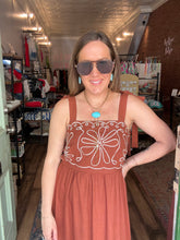 Load image into Gallery viewer, Embroidered maxi dress
