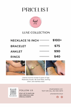 Load image into Gallery viewer, Permanent jewelry
