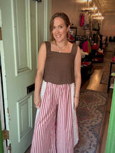 Load image into Gallery viewer, Candy stripe eyelet pants
