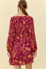 Load image into Gallery viewer, Fall floral dress
