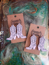 Load image into Gallery viewer, Acrylic boot earrings
