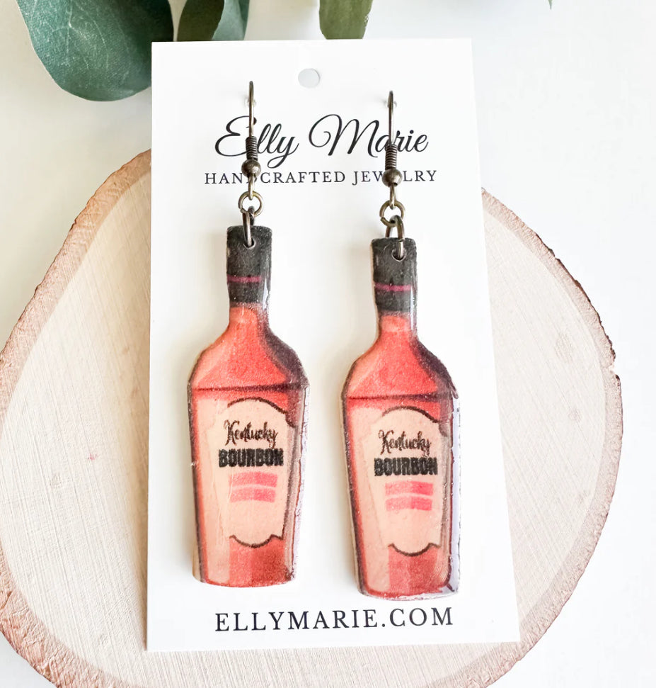 EM Derby clay earrings