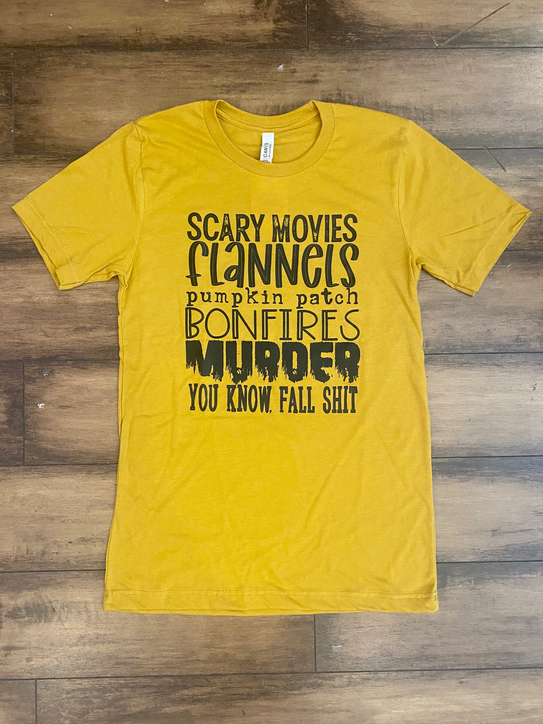 Mustard fall tee