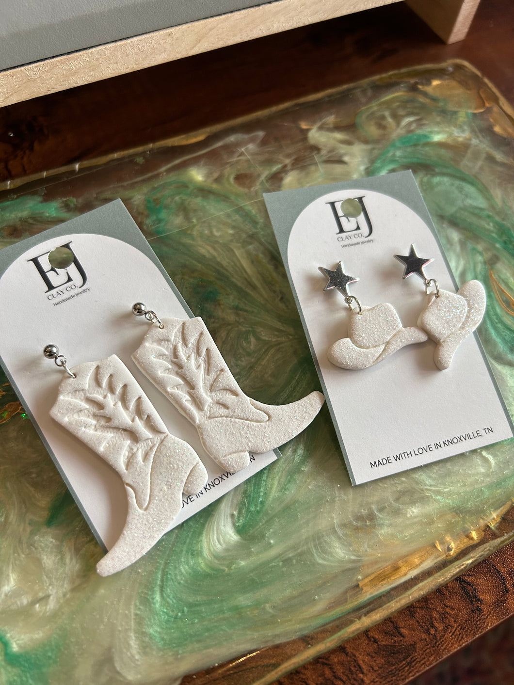 EJ western earrings