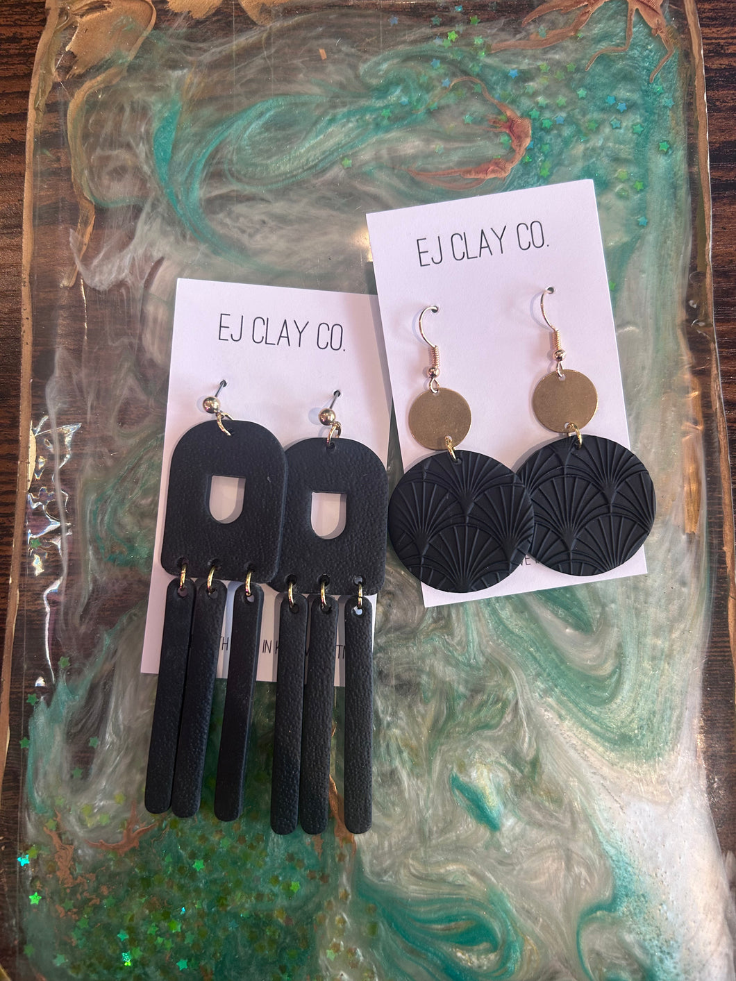 Clay earrings 3.20