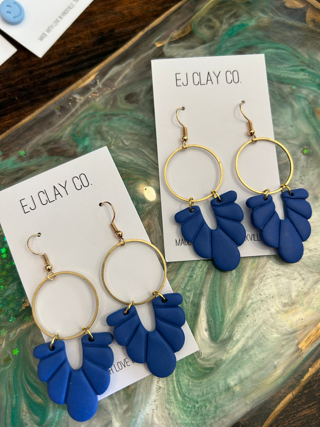 Clay earrings 4.13