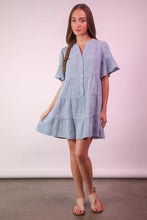 Load image into Gallery viewer, PLUS SIZE Mineral Washed Ribbed Knit Mini Dress
