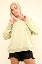 Load image into Gallery viewer, Oversized Comfy Soft Contrast Knit Top
