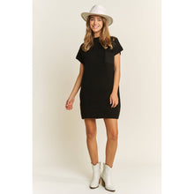 Load image into Gallery viewer, CLASSIC DROP SHOULDER SWEATER KNIT MINI DRESS
