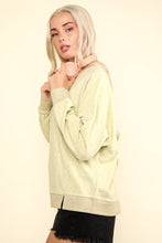 Load image into Gallery viewer, Oversized Comfy Soft Contrast Knit Top
