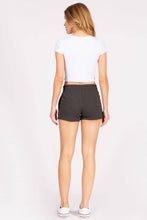 Load image into Gallery viewer, Solid color french terry casual shorts with draw string
