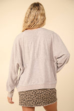 Load image into Gallery viewer, Oversized Comfy Soft Contrast Knit Top
