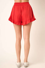 Load image into Gallery viewer, RUFFLE DETAIL SHORTS
