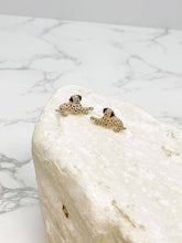 Load image into Gallery viewer, Dalmatian Enamel Stud Earrings
