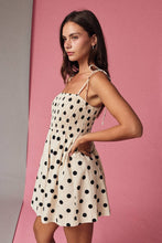 Load image into Gallery viewer, Polka Dot Smocked Mini Dress
