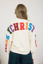Load image into Gallery viewer, MERRY CHRISTMAS MULTICOLOR CREWNECK KNIT SWEATER
