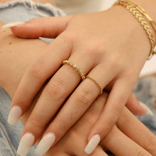 Load image into Gallery viewer, Stainless Steel Braided Stacking Ring - Hypoallergenic
