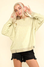 Load image into Gallery viewer, Oversized Comfy Soft Contrast Knit Top

