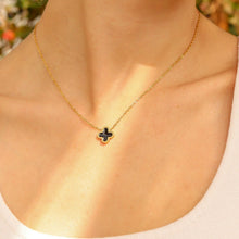 Load image into Gallery viewer, 18K Gold PVD Stainless Steel Lucky Clover Charm Necklace

