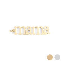 Load image into Gallery viewer, 18K Gold PVD Stainless Steel Mama Charm
