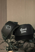 Load image into Gallery viewer, Embroidery Kids or Adults Halloween Ghost Trucker Hat
