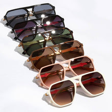 Load image into Gallery viewer, Geometric Shape Thin Frame Designed Sunglasses
