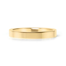 Load image into Gallery viewer, 18K Gold Stainless Steel Blank Flat Band Ring

