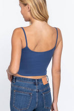 Load image into Gallery viewer, V-neck W/removable Bra Cup Cotton Spandex Cami
