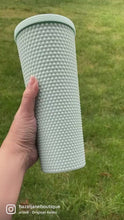 Load and play video in Gallery viewer, Studded tumblers
