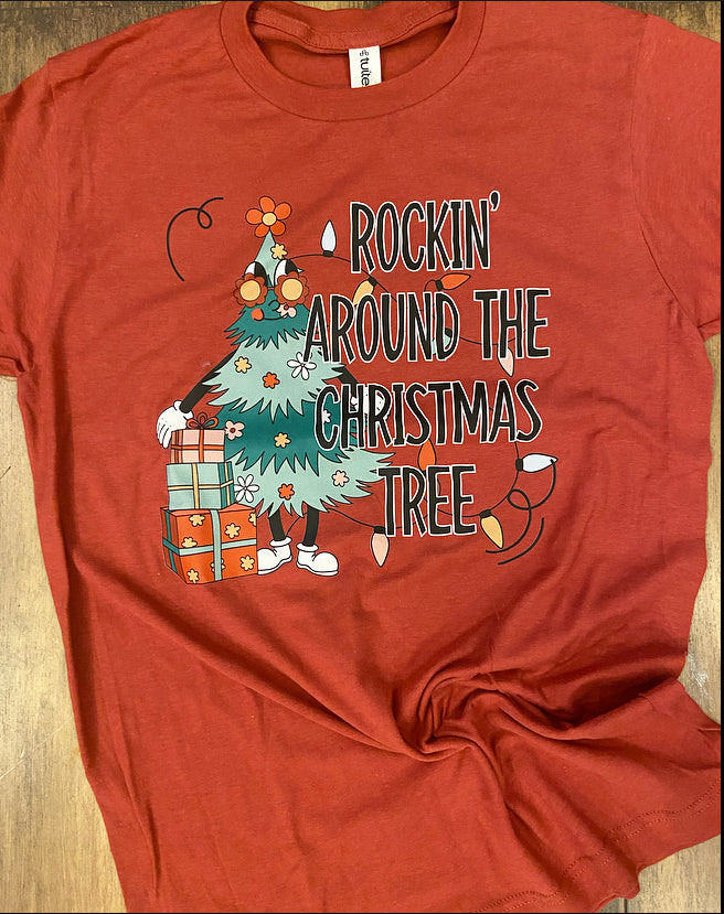 Rockin Around The Christmas Tree Tee