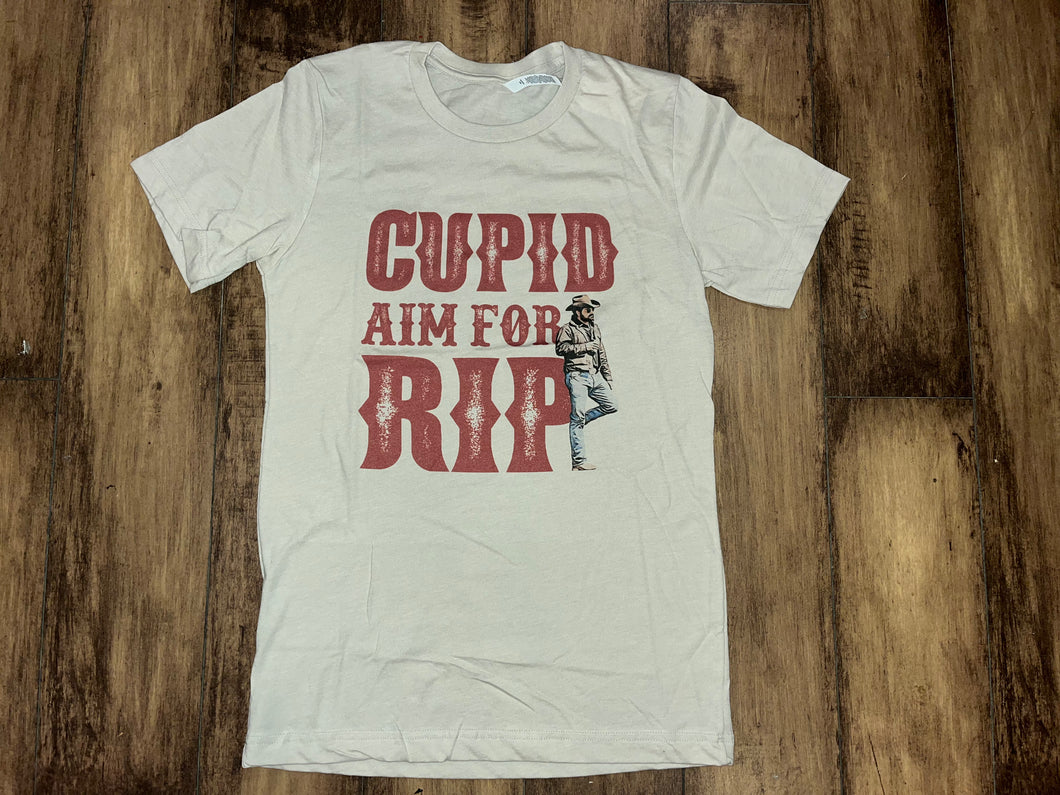Cupid aim for rip tee